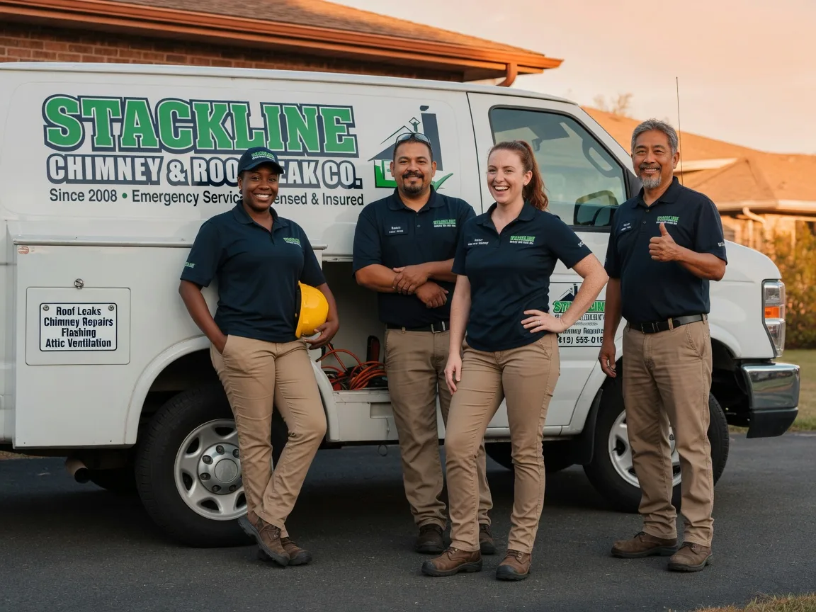 Chimney flashing repair company in Holdenville, OK